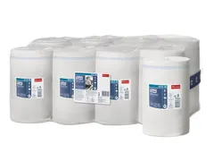 Tork 100130 Wiping Poetspapier Advanced 415 minirol 1-laags wit