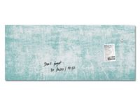 Glas Magneetbord Sigel Artverum Turquoise Wall mat 130x55cm
