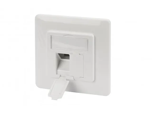 Lege doos voor Keystone modules 80x80 frame 50x50 centrale plaat