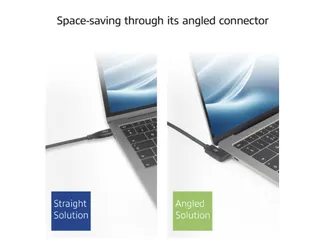 Kabel ACT USB-C hoek links/rechts USB-C hoek boven/beneden 10Gbps 2m - 3