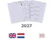 Agendavulling 2027 Kalpa A5 1dag/1pagina