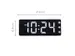 Horloge de table/murale NeXtime Digital Clock White de 27,2 x 10,8 cm