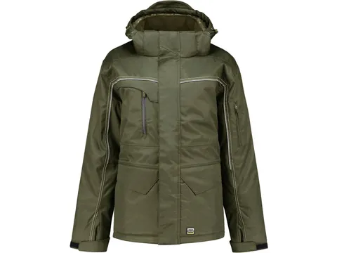 Parka Tricorp 402007, vert kaki, taille XS, la pièce
