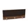 opzetpaneel bureau aanbouw achter NP-tiepolo nut BN2036-bruin 1400mm