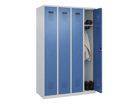 locker,HxBxD 1850x1200x500mm,4vak,vak B 300mm,cil.-slot