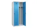 locker voor scheiding van kleding,HxBxD 1850x800x500mm,2vak