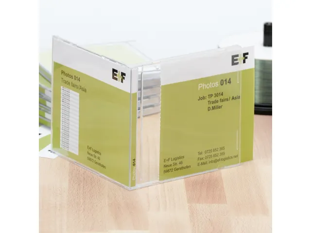 HERMA 5036 CD-inlegger voor Jewel Case A4 151x118mm 25 stuks