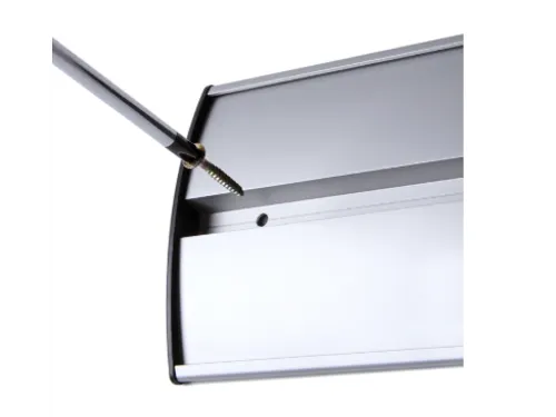 Informatiebord Office Curved A4 zilver