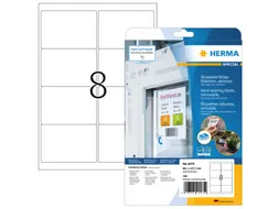HERMA 4575 Weervaste Folie-etiket A4 99,1x67,7mm removable 160 stuks