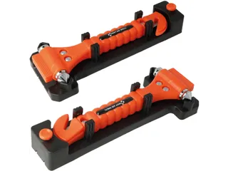 First Aid Only Noodhamer + Gordelsnijder incl. Houder 2 stuks Oranje - 1