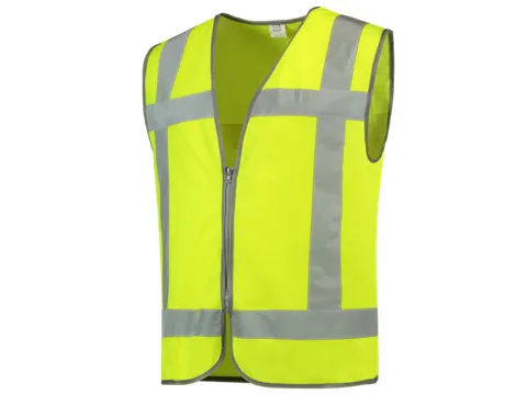 Tricorp 453019 Veiligheidsvest RWS Rits Fluo Geel maat XL/XXL