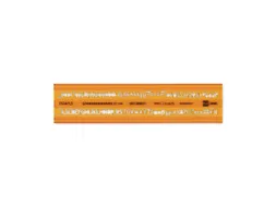 Lettersjabloon Standardgraph H-profiel middelschrift type B 3,5mm