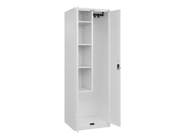 schoonmaakkast,HxBxD 1850x600x500mm,links 4vakken