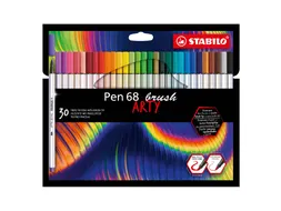 Brushstift STABILO Pen 568/30 Arty assorti set à 30 stuks