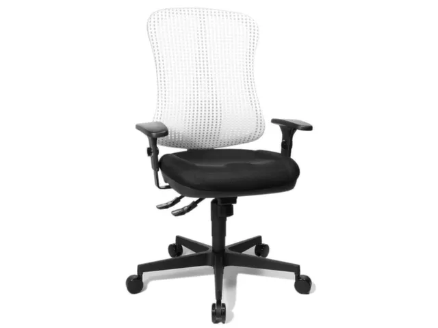 Topstar Bureaustoel HEAD POINT SY Netbekleding Wit