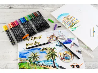 Sketch marker Eberhard Faber 24 stuks assorti kleuren - 3