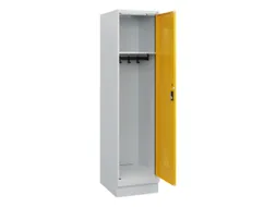 schoollocker,HxBxD 1630x400x500mm,1vak,vak B 400mm,cil.-slot,sokkel