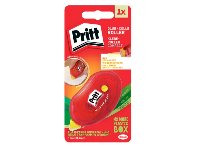 Lijmroller Pritt Compact Non Permanent op Blister