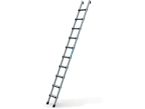 ladder,eenzijdig,10,treden,balk L 2,59m,geëloxeerd