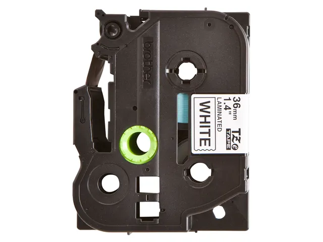 Labeltape Brother P-touch TZe-261 standaard 36mm zwart op wit
