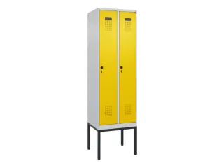 locker,HxBxD 2120x600x500mm,2vak,vak B 300mm,draaigrendel - 2