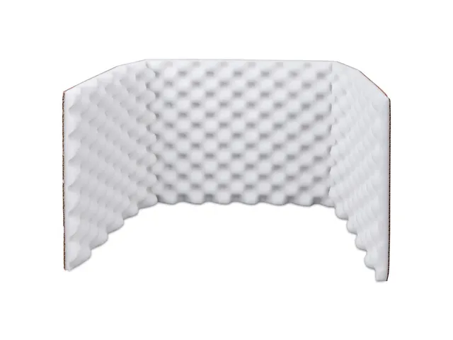 Etui mousse d'expédition 350x280x80mm Brun