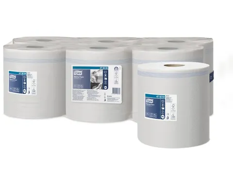 Tork 473254 Poetspapier M2 Centerfeed 1-laags Met Huls