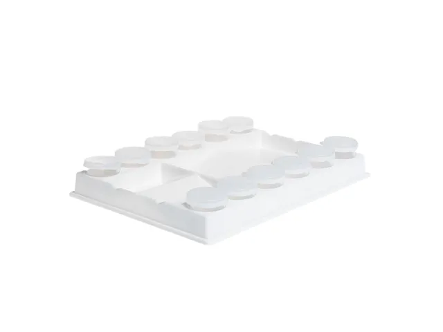 Palet Conda 20 x 15 x 3 cm plastic wit