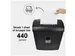 Papiervernietiger Snipper 9 Vel 4x35mm P-4 15L AVG-Proof