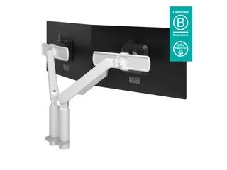 Viewprime Plus Monitorarm 65.210 2 Schermen Wit - 1