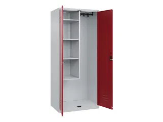 schoonmaakkast,HxBxD 1850x800x500mm,links 4vakken - 2