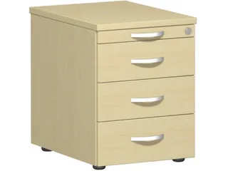 Mobiel Ladenblok Hxbxd 570x430x600mm Pennenlade 3laden Esdoorn - 1
