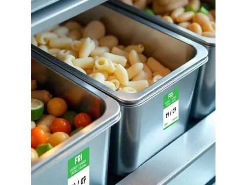 Etiket Avery HACCP vrijdag groen 25x25mm 1000 stuks