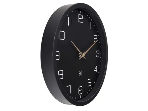 Wandklok nXt ECO 30cm zwart
