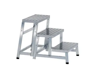 Werkbordes Aanbouwmodule D Aluminium H 600Mm Traanplaat - 2