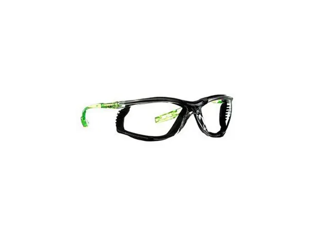 3M Solus CCS veiligheidsbril, heldere lens, limekleurig montuur, per s