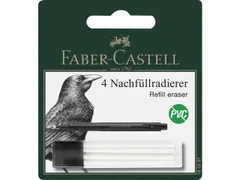 Navulgummen Faber-Castell 4 stuks in koker