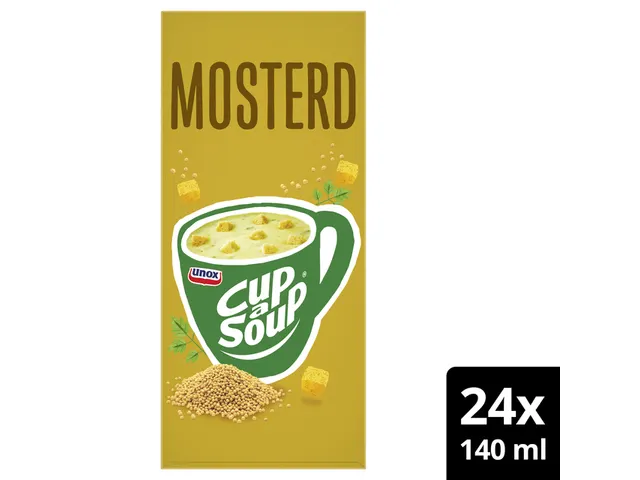 Unox Cup-a-Soup Mosterd 24x140ml