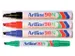 Viltstift Artline 90 schuin 2-5mm zwart