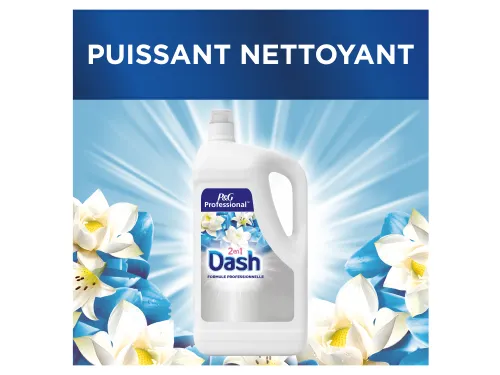 Dash Professional 2-in-1 Lotus & Lily vloeibaar wasmiddel 4.95 Liter