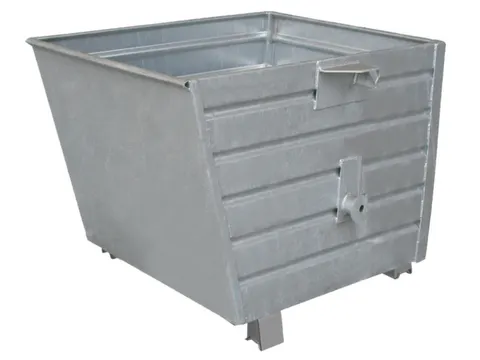 Kiepbak Hxbxd 1000x1500x1200mm 1.5m³ 140kg 2000kg Verzinkt
