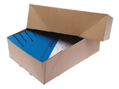 Paraatdoos CleverPack A4 307x220x108mm voor 1000vel bruin