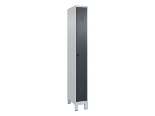 locker,HxBxD 1950x250x500mm,1vak,vak B 250mm,draaigrendel,voeten