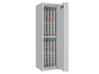 sleutelkluis,HxBxD 1400x400x420mm,896haak,romp RAL7035,front RAL7035 - 2