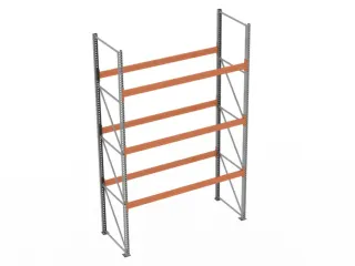 palletstelling,grondveld,HxBxD 4400x2870x1100mm,vakl. 2820kg - 2