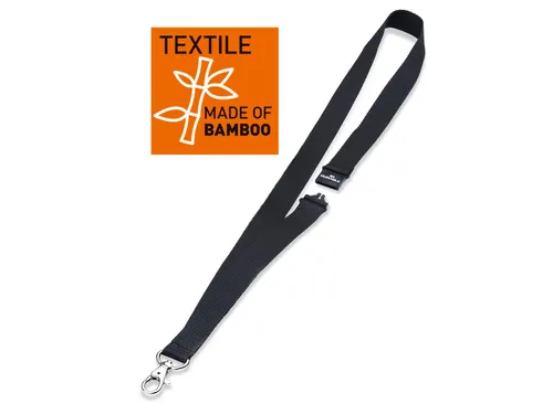 Textielkoord 20 ECO met karabijnhaak