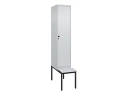 locker voor scheiding van kleding,HxBxD 2120x400x815mm,1vak