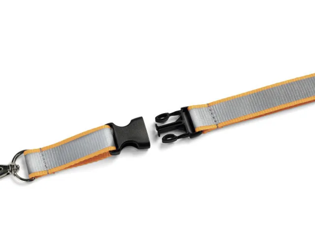 Textielkoord reflexterend Oranje