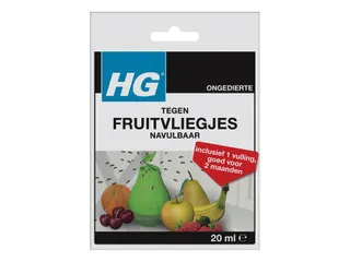 Fruitvliegjesval HG HGX met 1 navulling 20ml - 1
