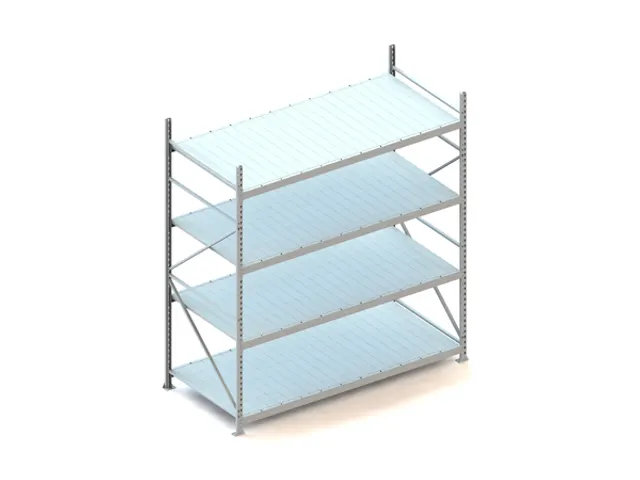 breedvakstelling,grondveld,HxBxD 2500x2307x1050mm,vakl. 600kg